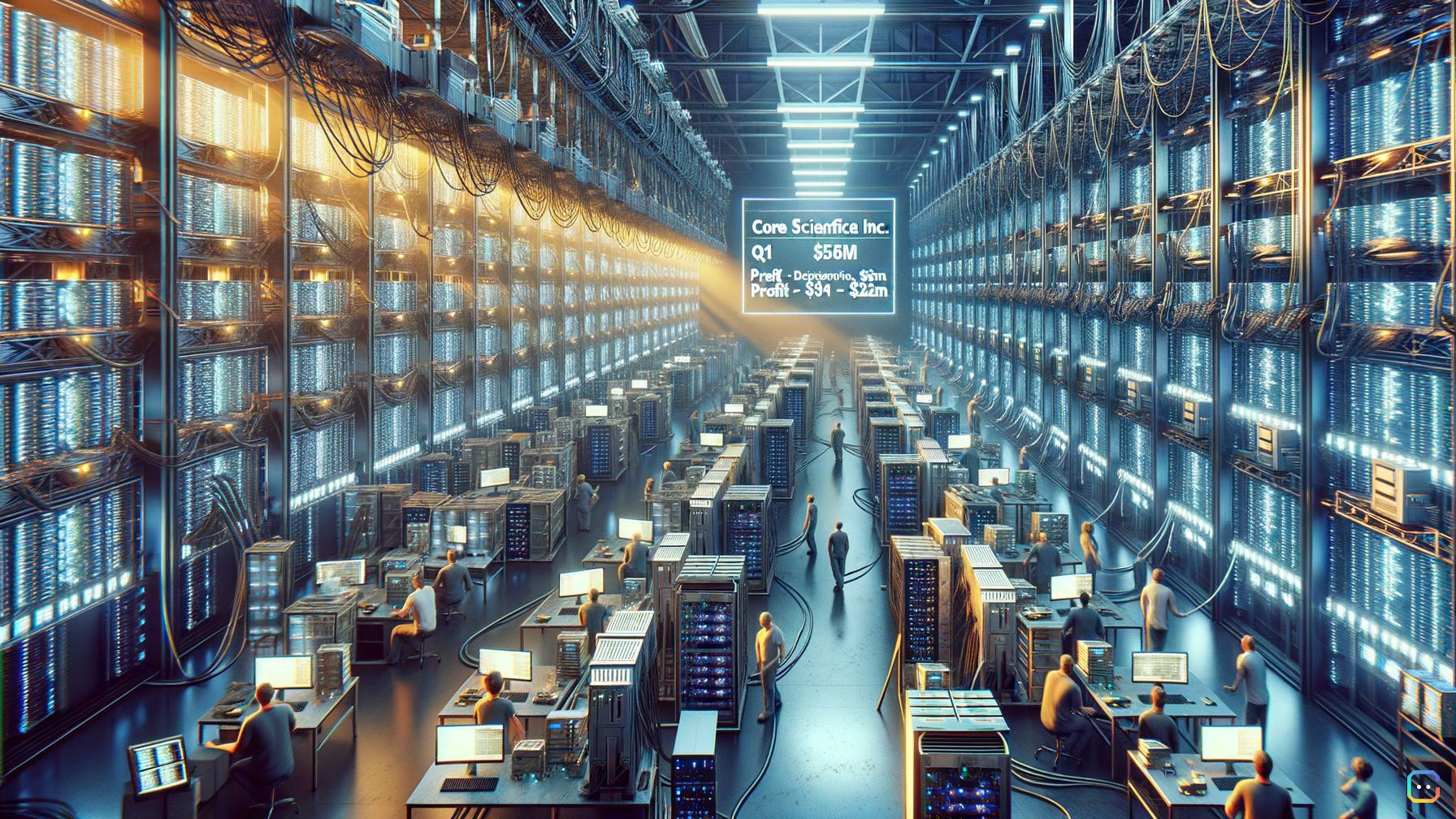 Bitcoin Mining Firm Core Scientific Inc. Reports $580M Profit in Q1 2025